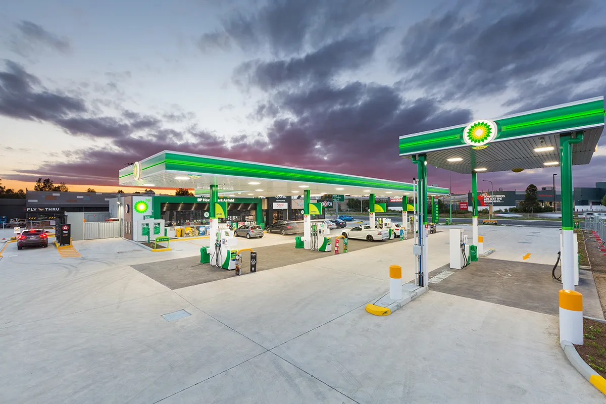 BP Hoxton Park Airfield service station fit-out Sydney, delivered by MKP Projects in partnership with Building Project Solutions
